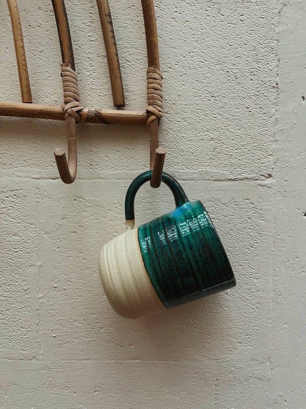 oor-kopje groot blauw