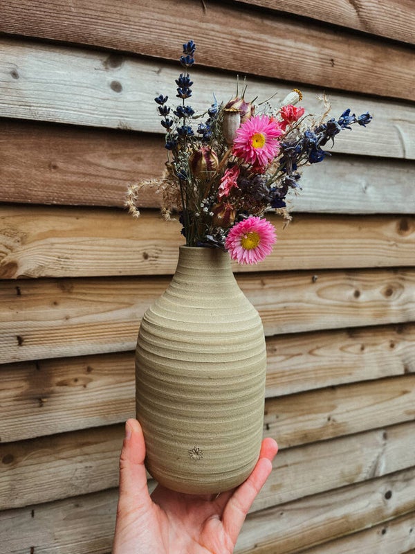 vaas “fles” - bruin