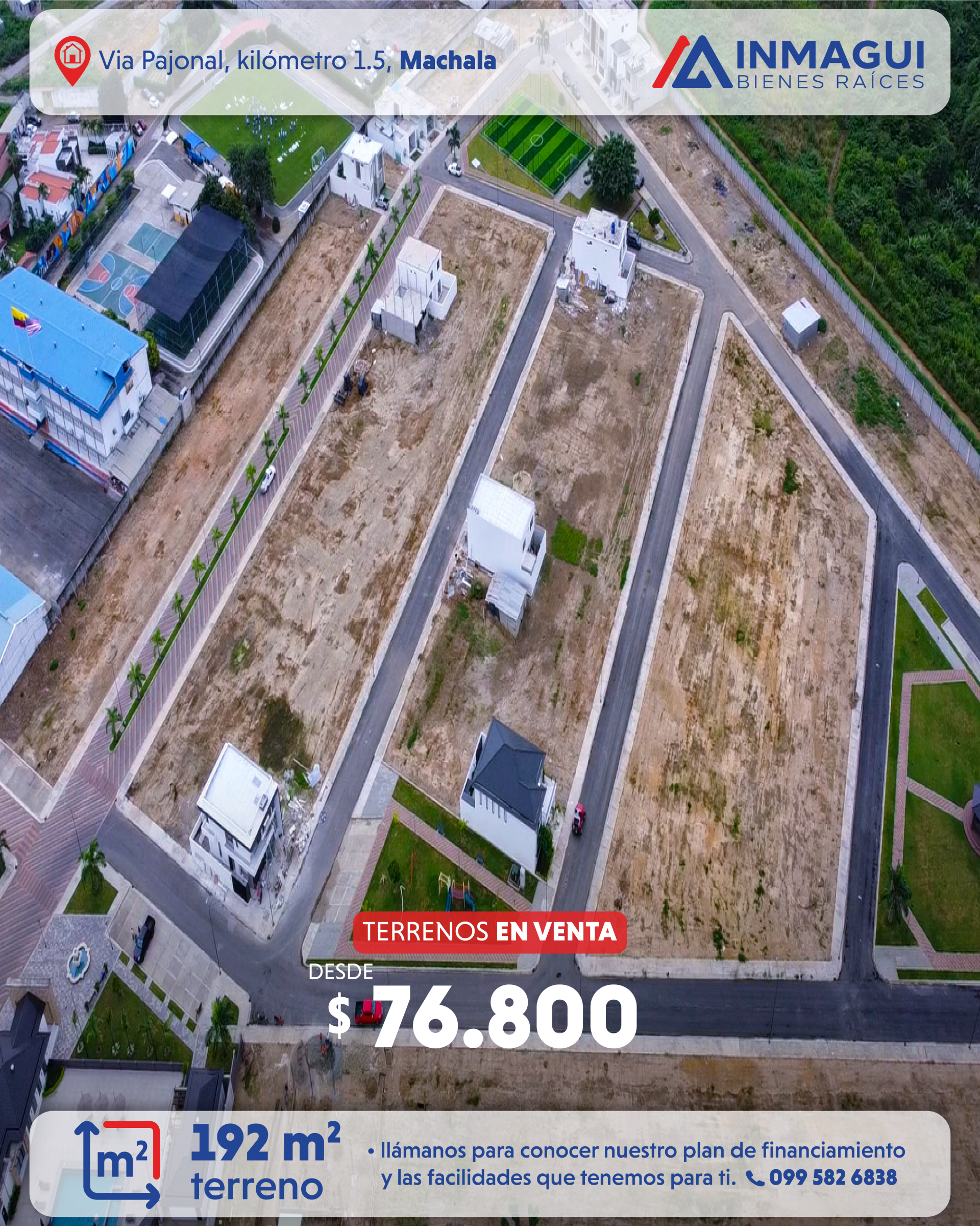 ¡Terrenos Exclusivos en Vía Pajonal!