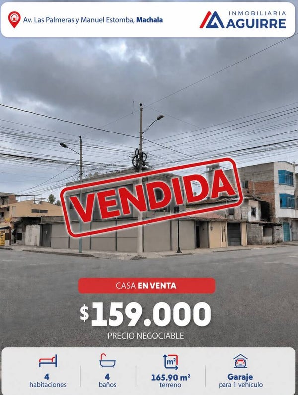 Casa En Venta en Machala