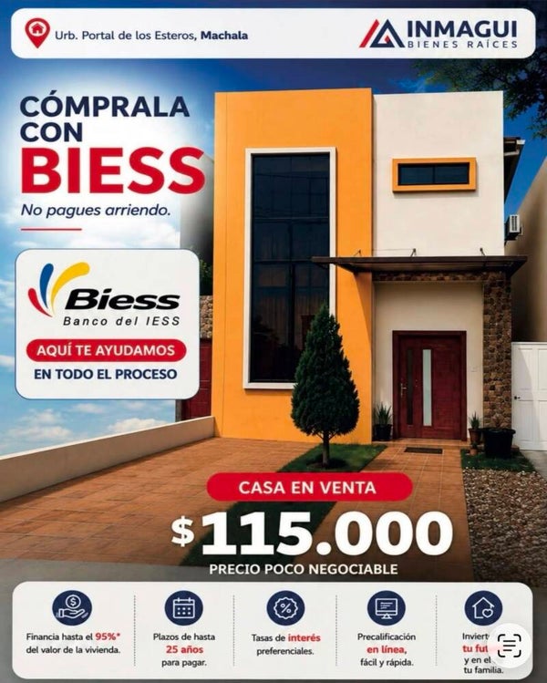 Casa en Venta: Portal de los Esteros, vive con estilo y tranquilidad en la mejor urbanización
