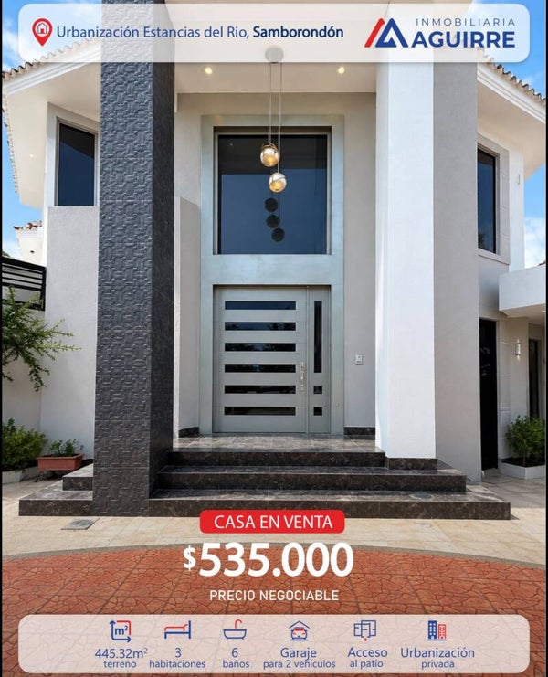 Casa en Venta: Urbanizacion Estancia del Rio, Samborondon