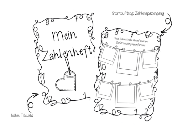 Zahlenheft 0-12