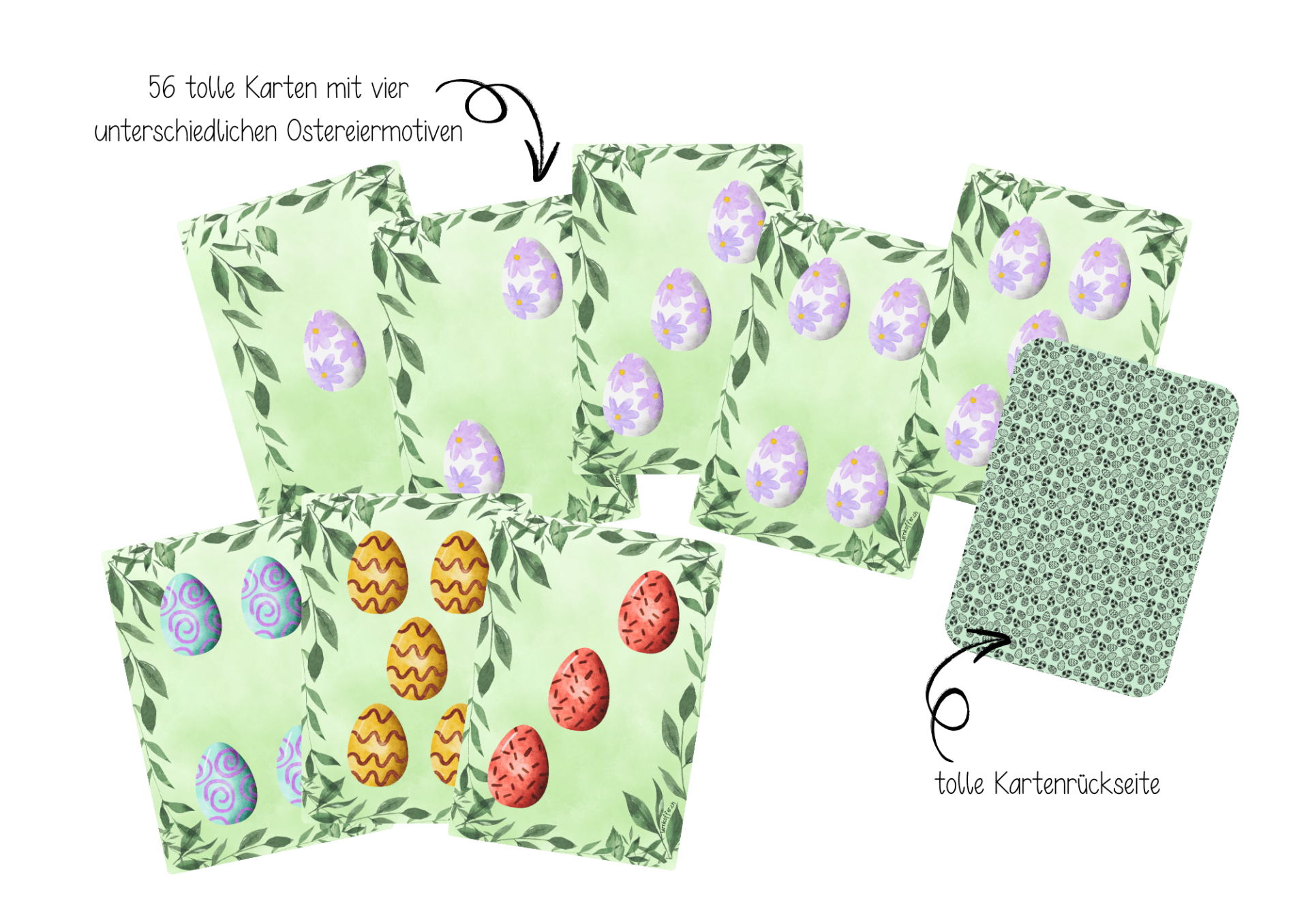 Mengenspass - Ostereier