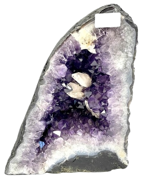Géode améthyste 7,2 kg hauteur