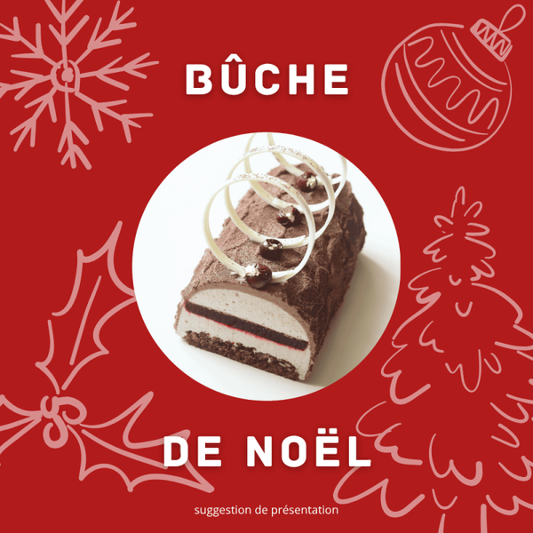 Bûche de Noël (6/8 pers.)