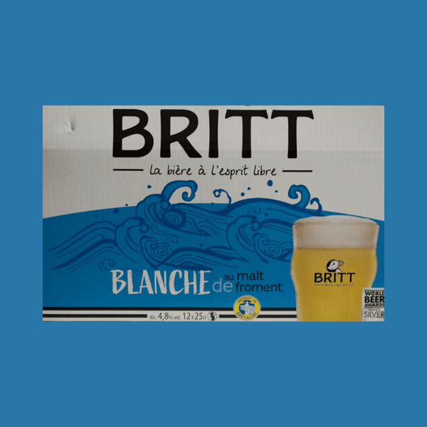 Bière Britt blanche  (25 cl)