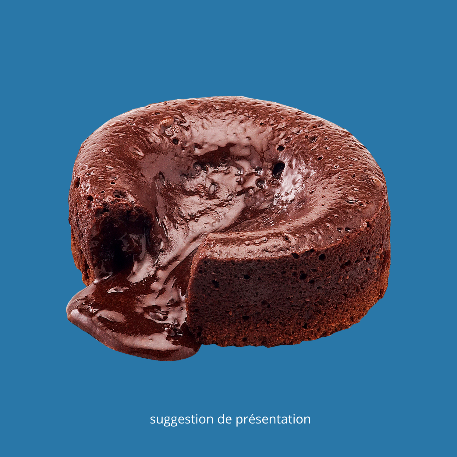 Coulant chocolat noir