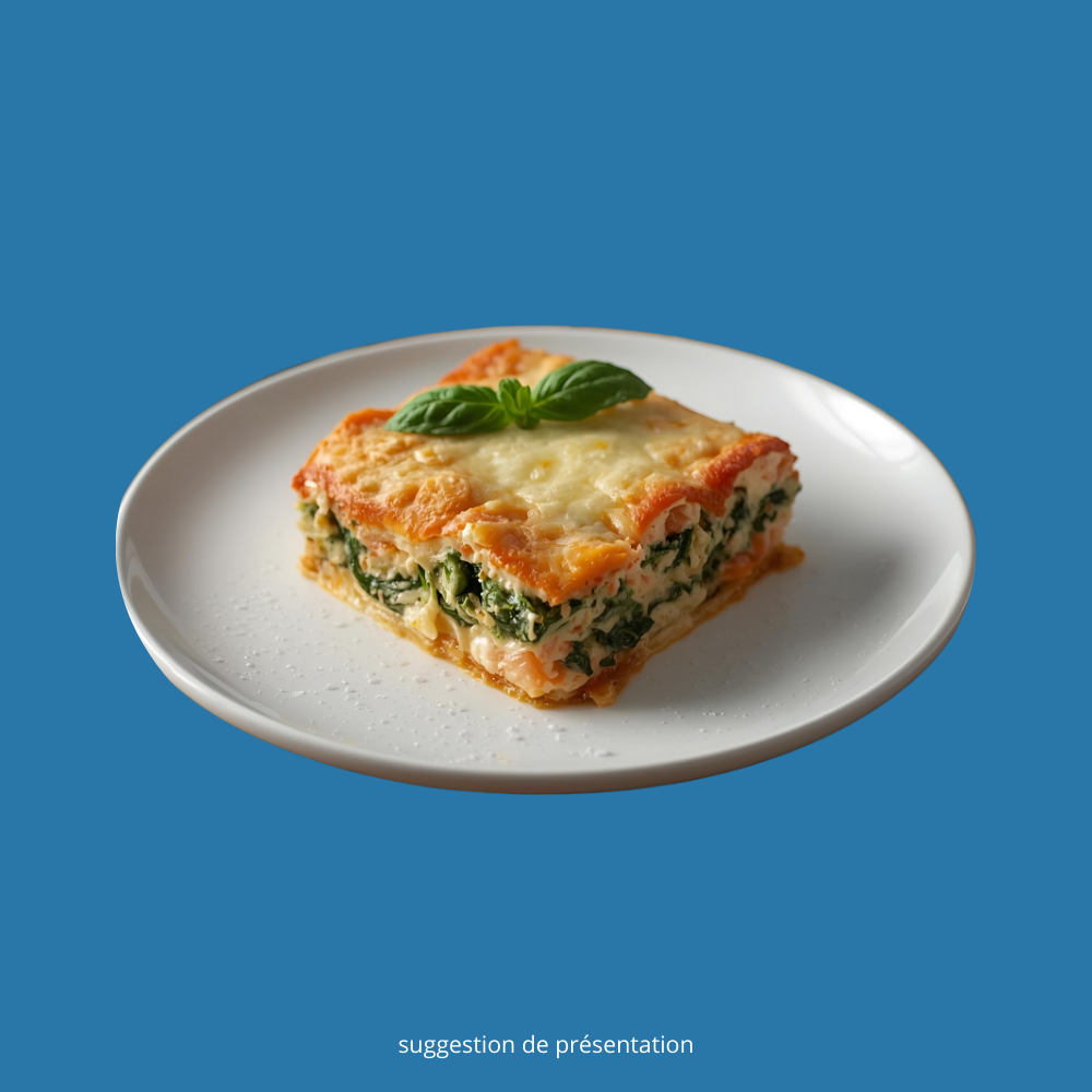 Lasagne saumon épinards