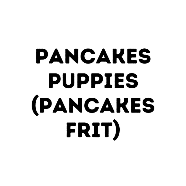 Pancakes puppies (Pancakes frit)