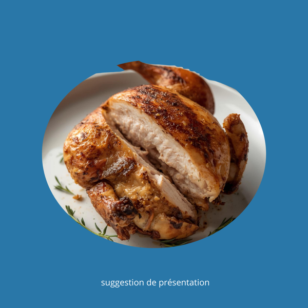Poulet rôti fermier label rouge