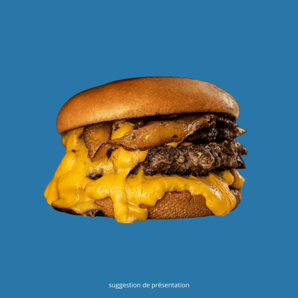 Smash burger double steak