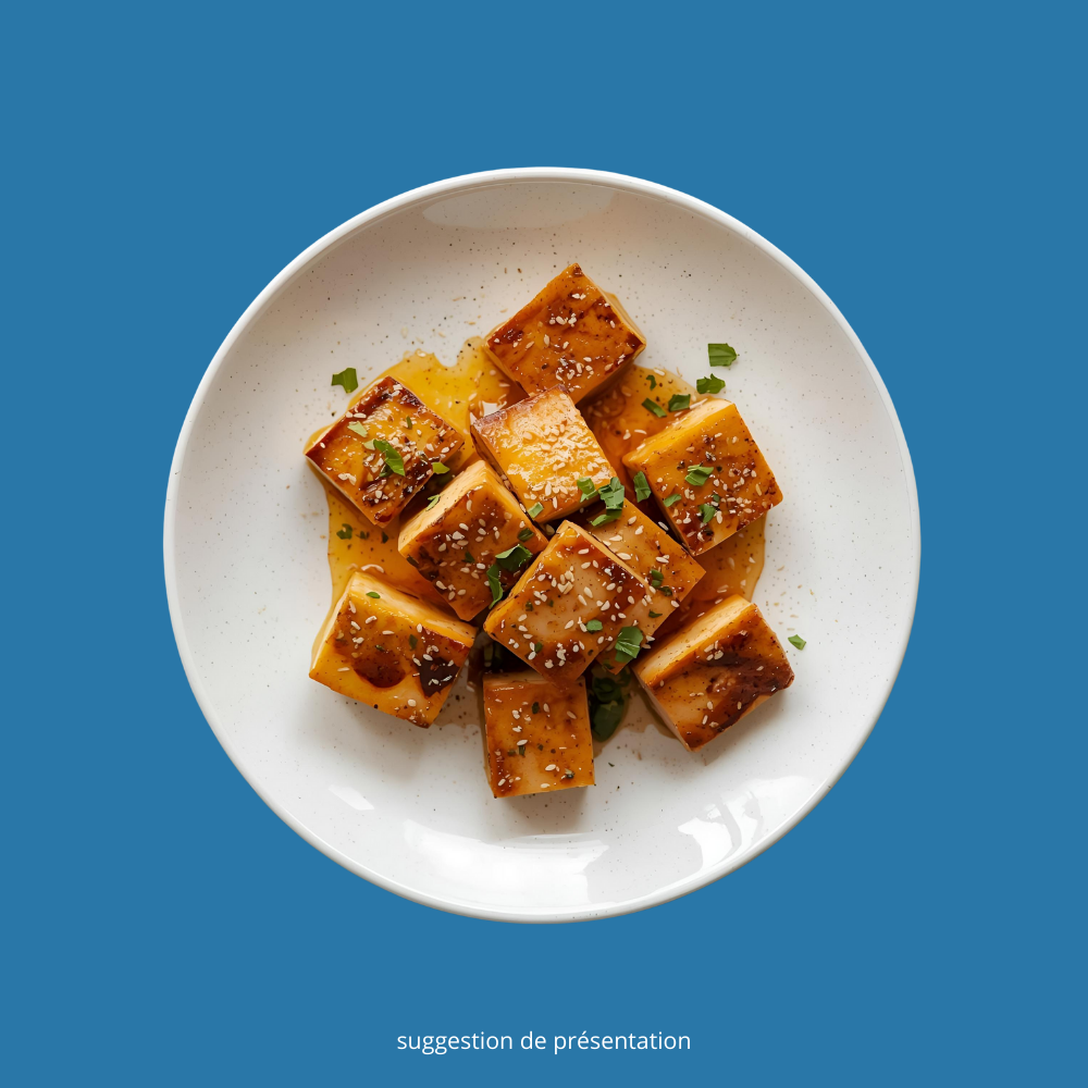 Tofu bio mariné
