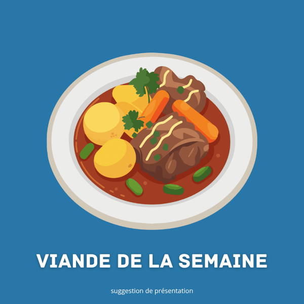Viande de la semaine : Filet mignon de porc, lentilles label rouge et légumes