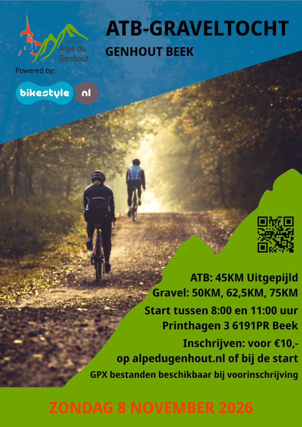 Alpe du Genhout ATB-Gravel Tocht 2026