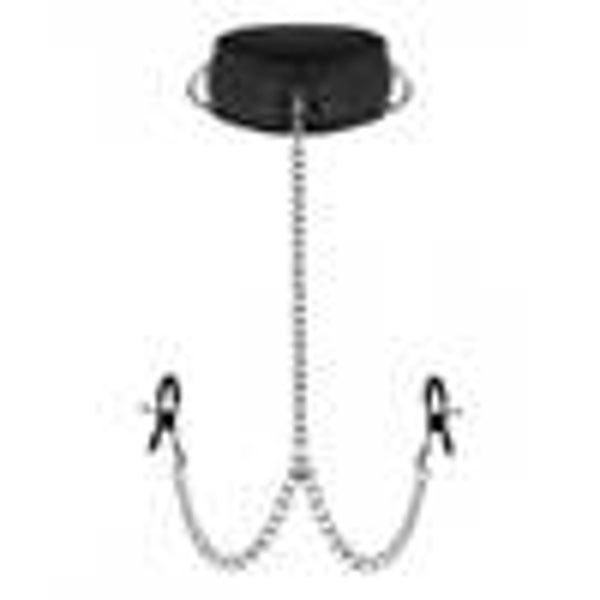 Submission Halsband Met Tepelklemmen