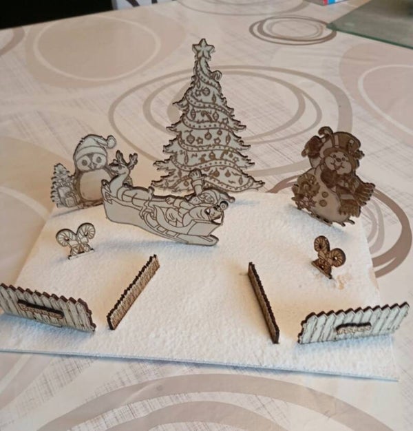 Scène de Noël