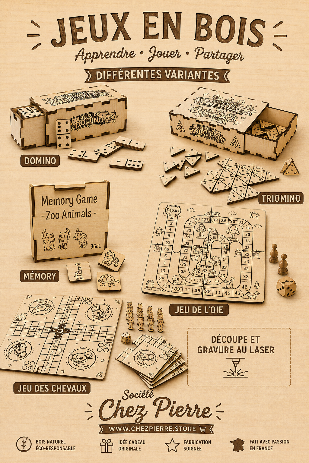 Jeu en Bois