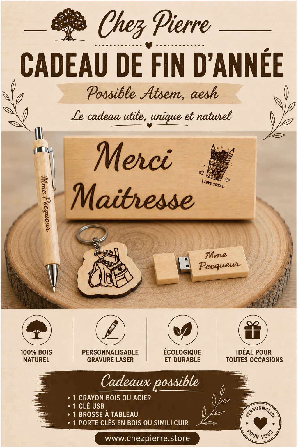 Cadeau enseignant