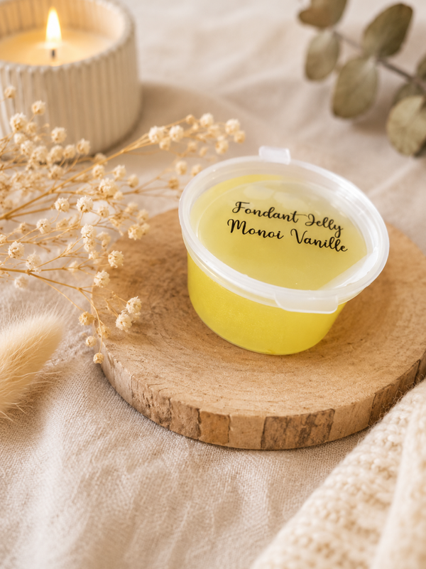 fondant parfumé jelly senteur monoï vanille