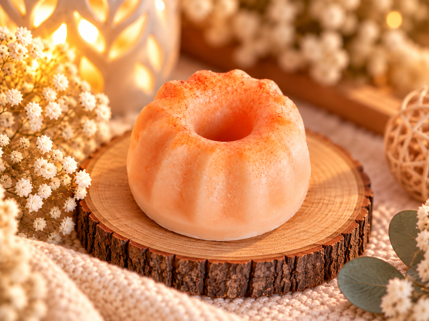 Fondant parfumé senteur spiced pumpkin