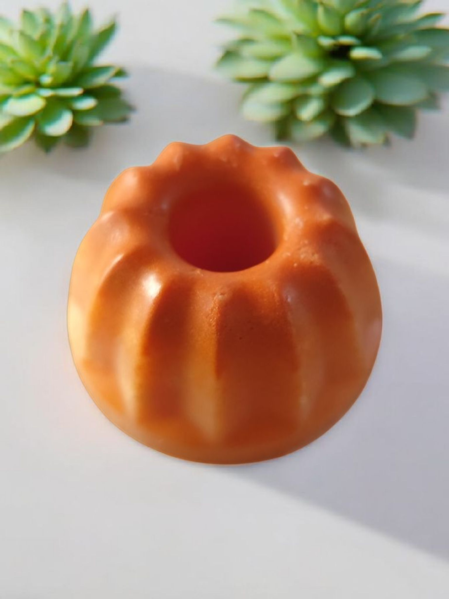 Fondant parfumée senteur crème brûlée