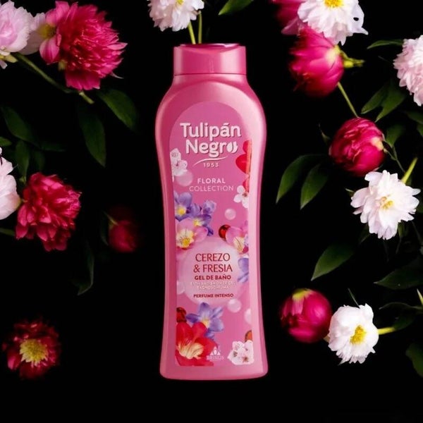 GEL DOUCHE TULIPAN "Cerise & Fraise" 650ML