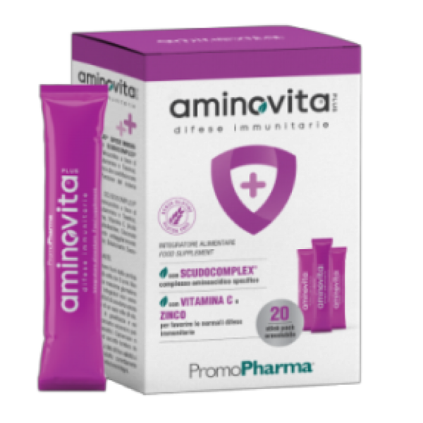 Aminovita Plus - Difese Immunitarie 20 Stick da 2,5ml