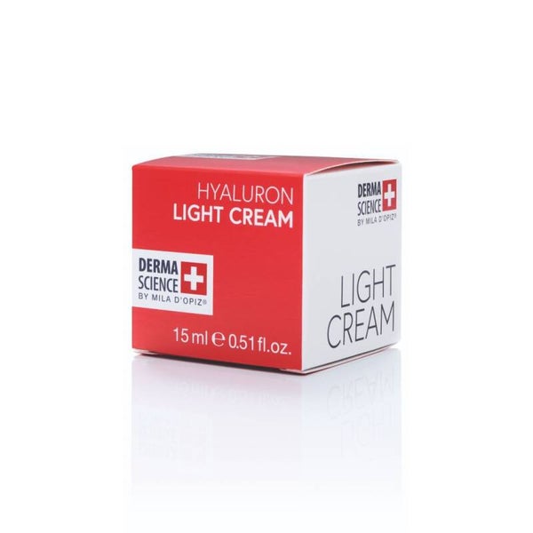 CREMA LEGGERA ALL'ACIDO IALURONICO, 15 ML