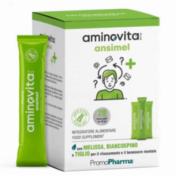 Aminovita Plus - Ansimel 20 Stick da 10ml