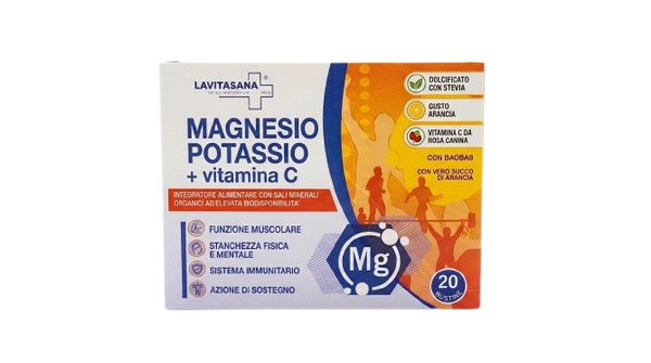 NEW Magnesio potassio +vitamina C
