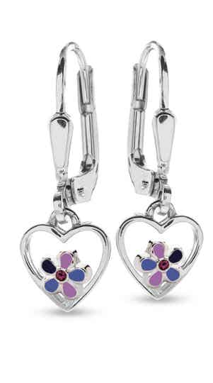 Gento For Kids kinderoorbellen: Hartje met bloemetje