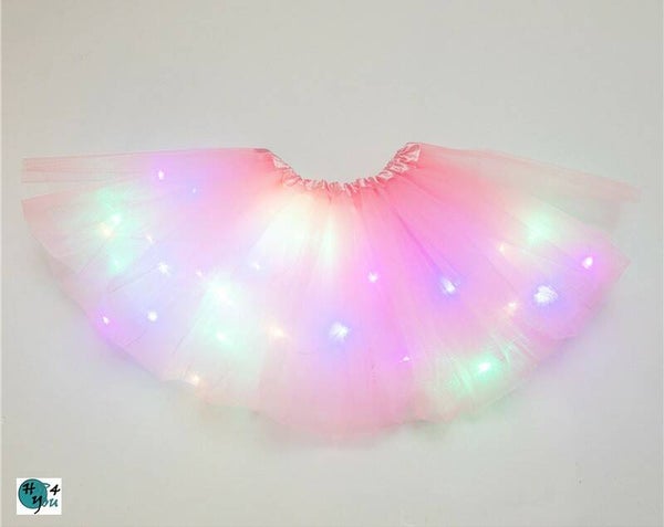 Magische LED Tutu "Roze"