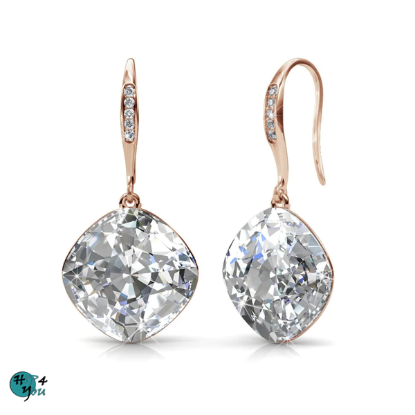 Tiffy haak - Rose goud en kristal