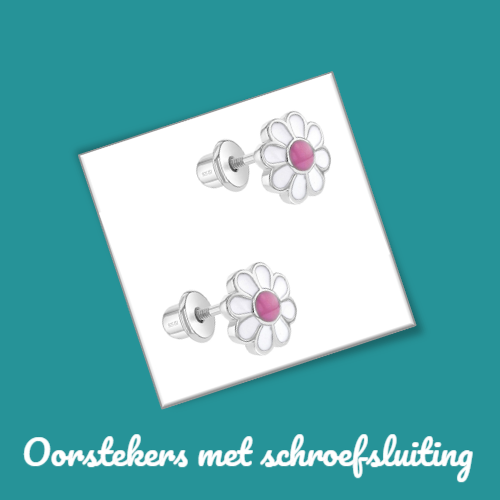 Unieke Oorbellen met Schroefsluiting voor gevoelige oren bij Hip4You 