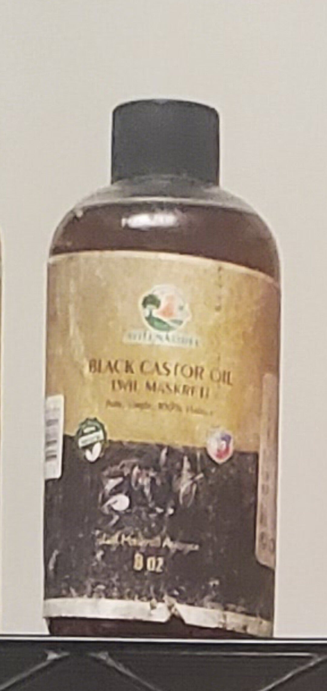Castor oil (Lwil Makristi) 8-oz Jar