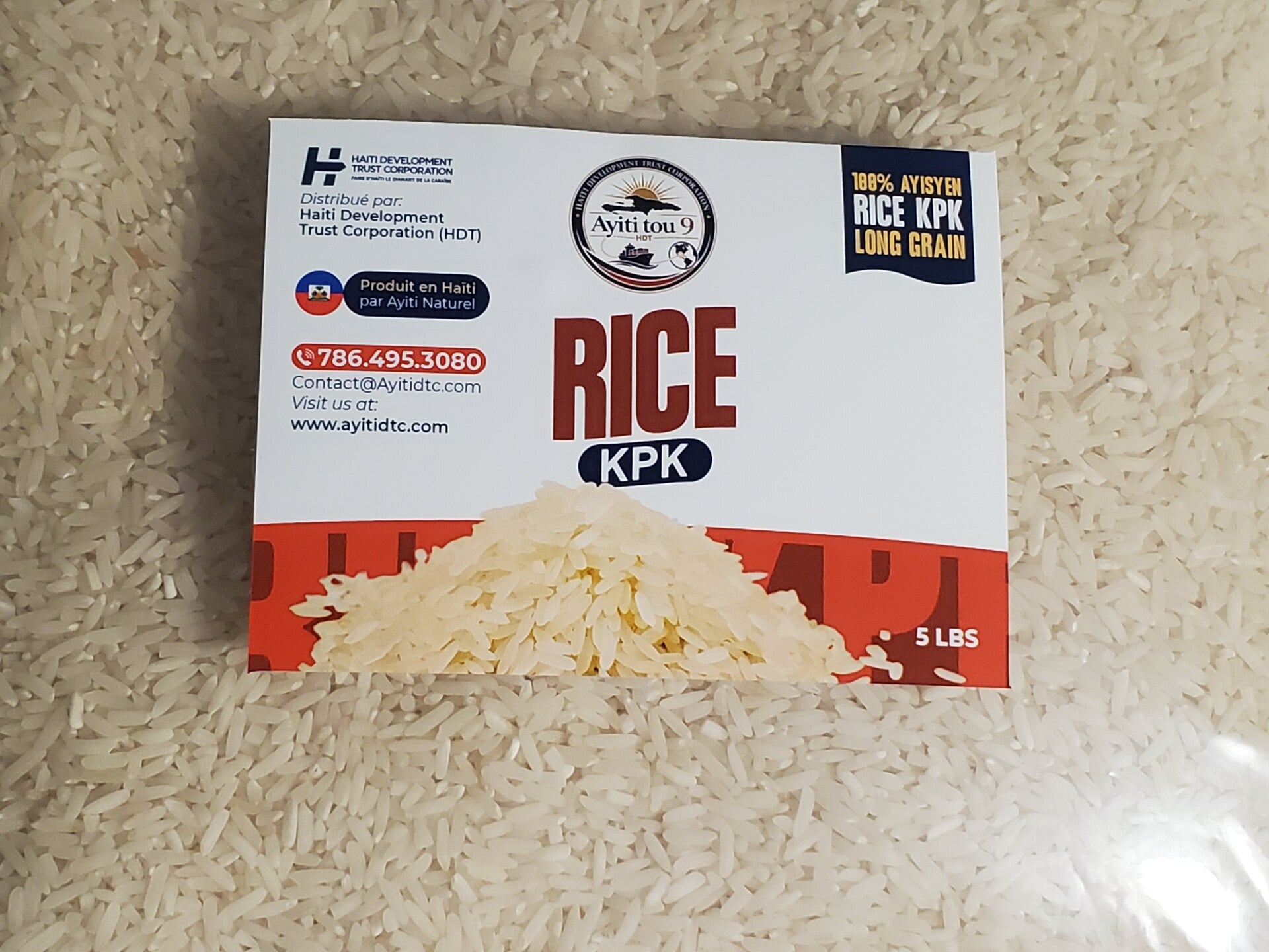 Rice KPK Long grain 5-lb Bag