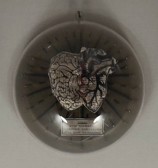 Coeur Cerveau - Globe - Diam. 12cm