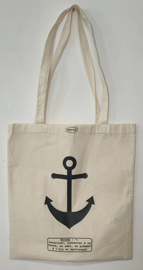 Tee-shirt Femme ou Homme, Tote bag - Ancre : Ancrer