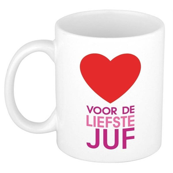 KUBEK DLA JUF lub MEESTERA - Voor de liefste Juf (lub Meester)