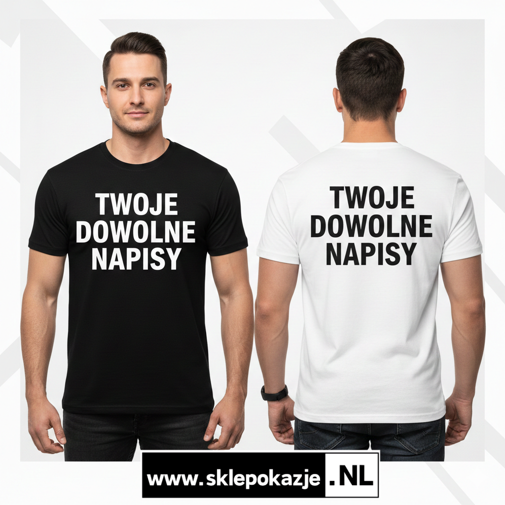 KOSZULKI MĘSKIE | Z własnym nadrukiem