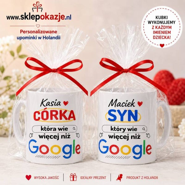 KUBEK DLA DZIECI - ... Wie więcej niż Google!