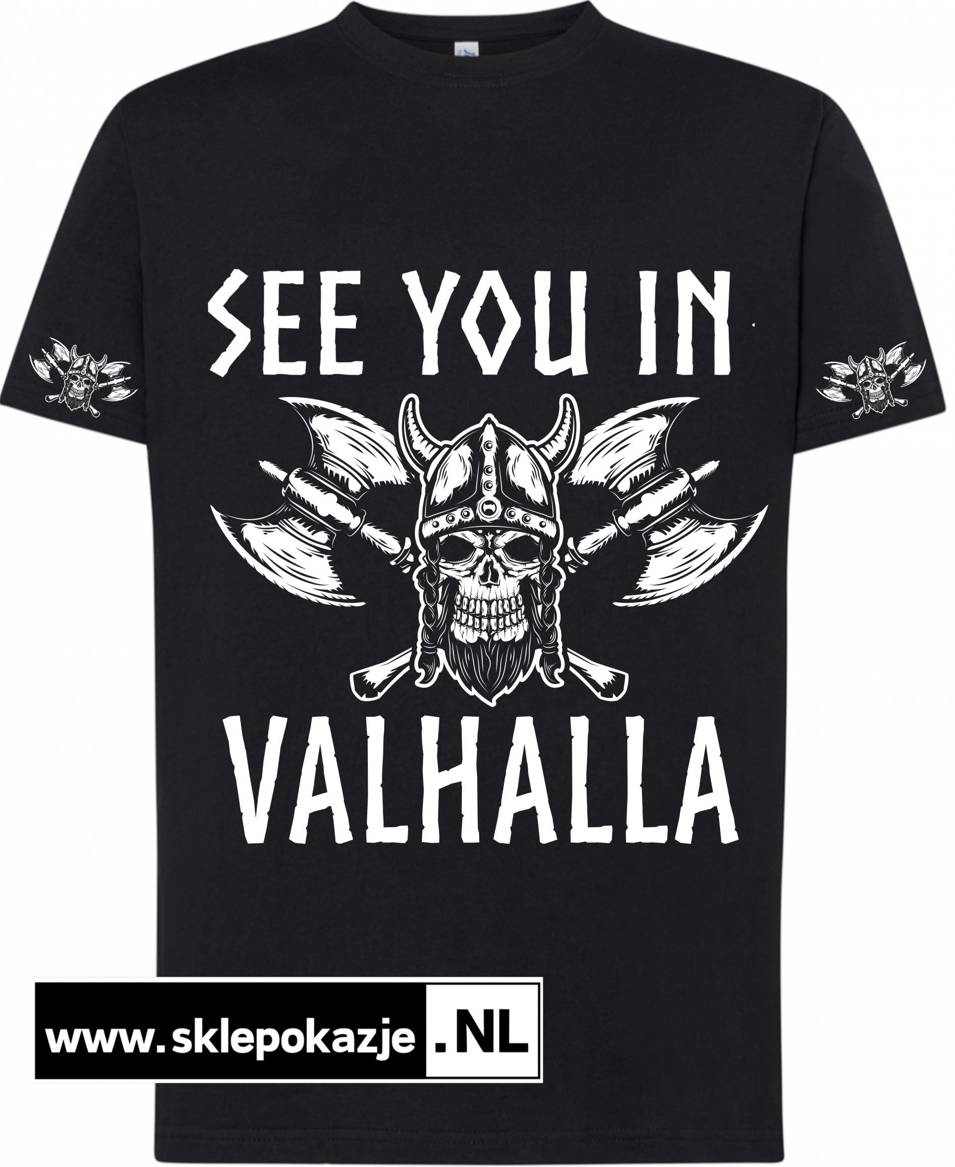 Koszulki męskie inspirowane stylem / See you in Valhalla