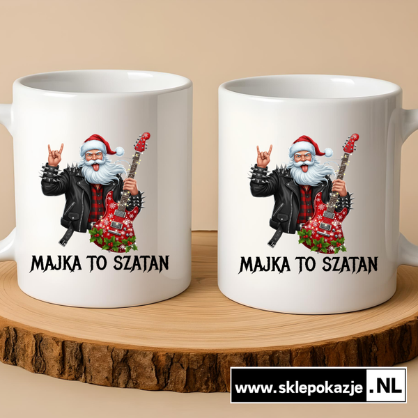 KUBEK - Majka to szatan model #1 | Nadruk dwustronny