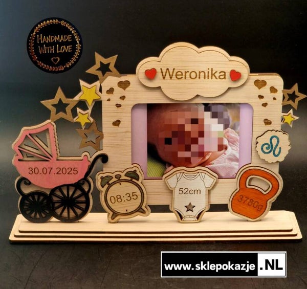 METRYCZKI NARODZINOWE model Amelia | Mateusz I Weronika