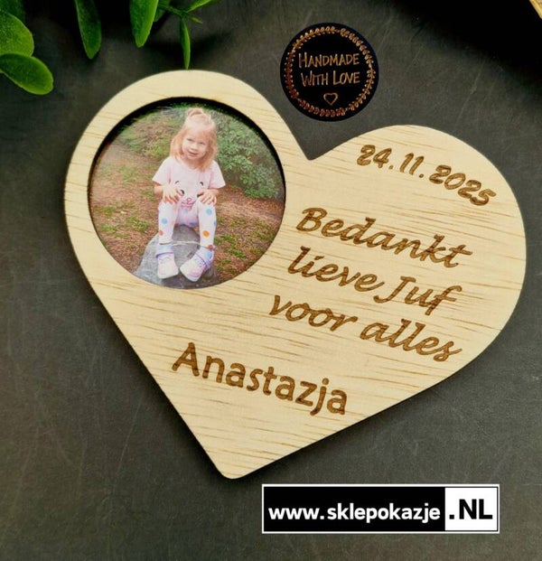 DREWNIANE MAGNESY NA LODÓWKĘ  podziękowania + zdjęcie