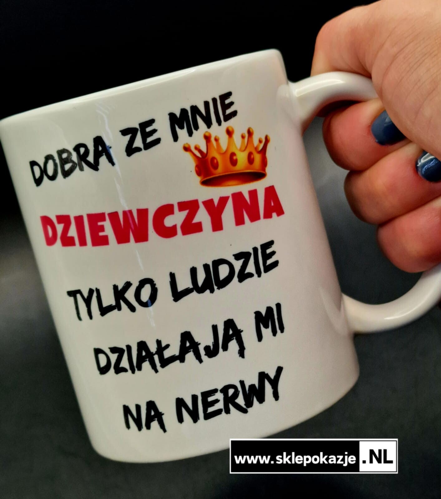 ZABAWNY KUBEK - Dobra ze mnie dziewczyna