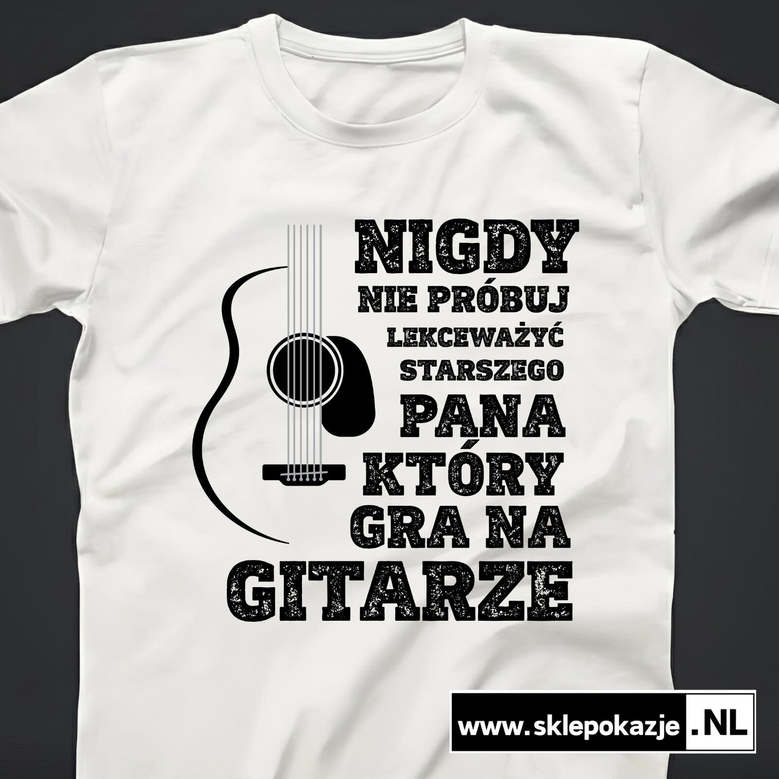 KOSZULKI MĘSKIE Model gitarzysty #1