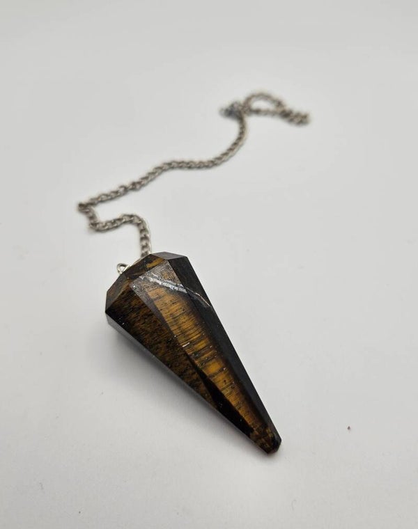 Tigers Eye Pendulum