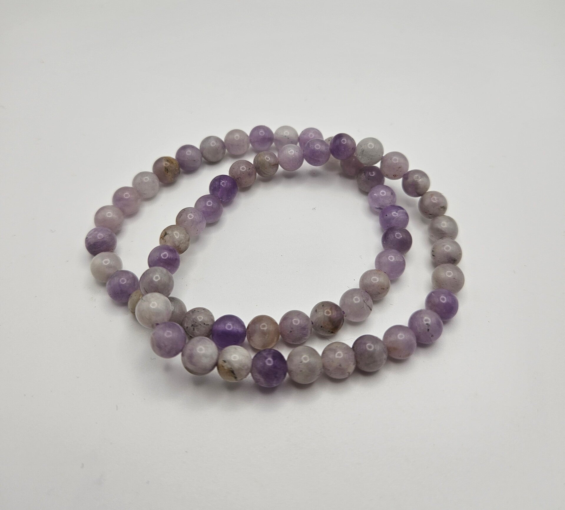 Amethyst Beaded Bracelet